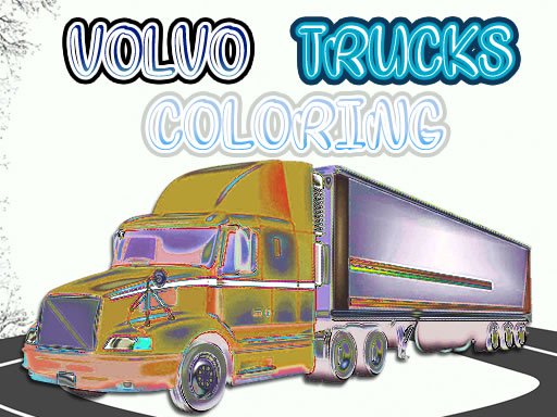 Volvo Trucks Coloring Online