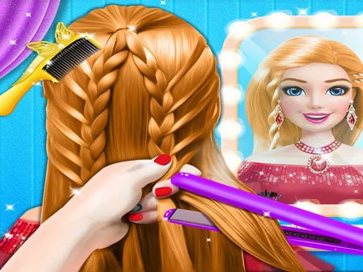 Braided Hair Salon MakeUp Game Online