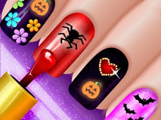 Glow Halloween Nails - Polish & Color Online